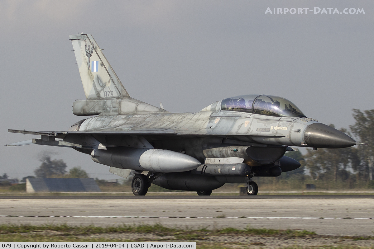 079, Lockheed Martin F-16D Fighting Falcon C/N TD-3, Iniochos 2019
