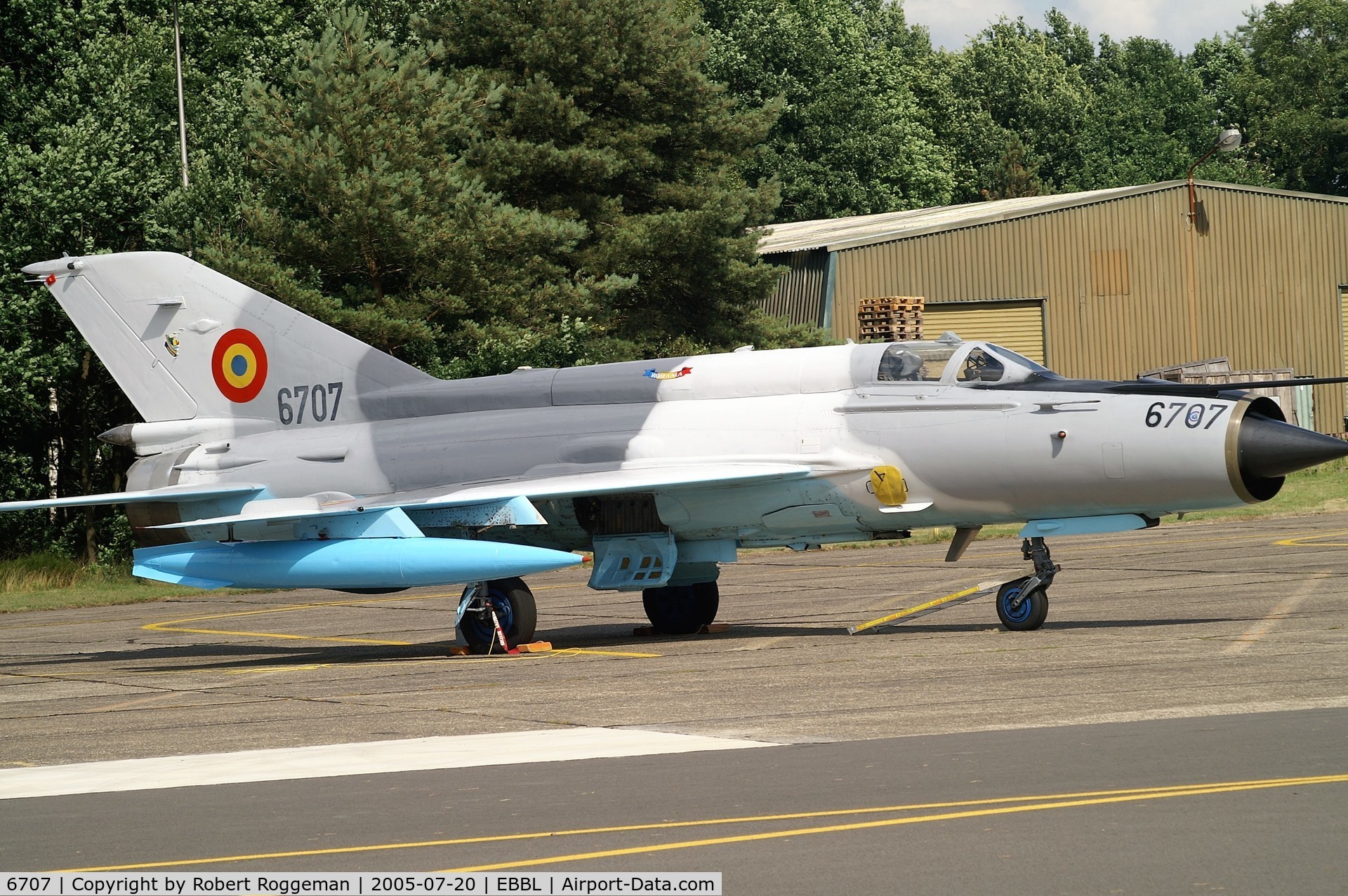 6707, Mikoyan-Gurevich MiG-21MF-75 Lancer C C/N 96006707/0520, SPOTTERSDAY.