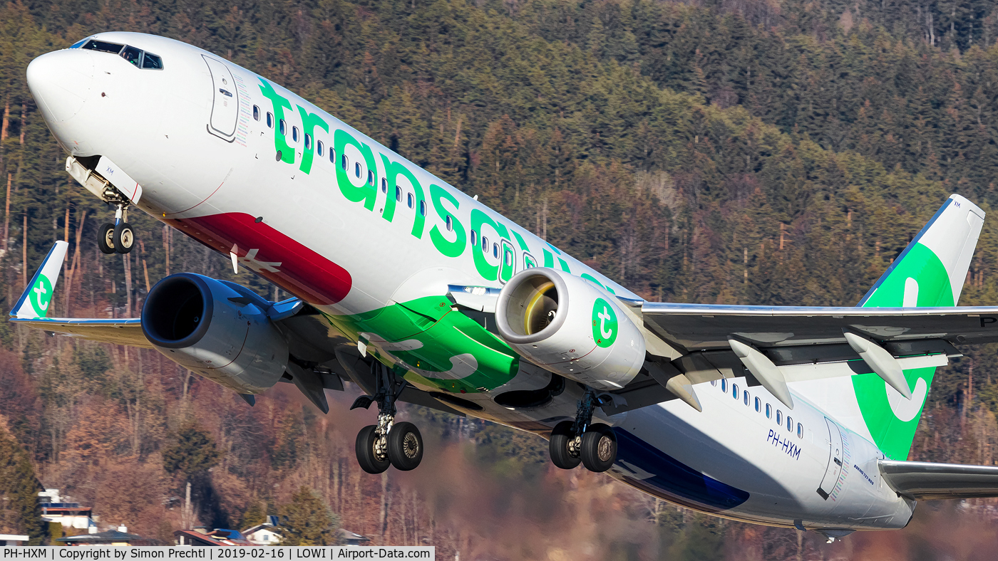 PH-HXM, 2018 Boeing 737-8K2 C/N 62165, PH-HXM @ Innsbruck Airport