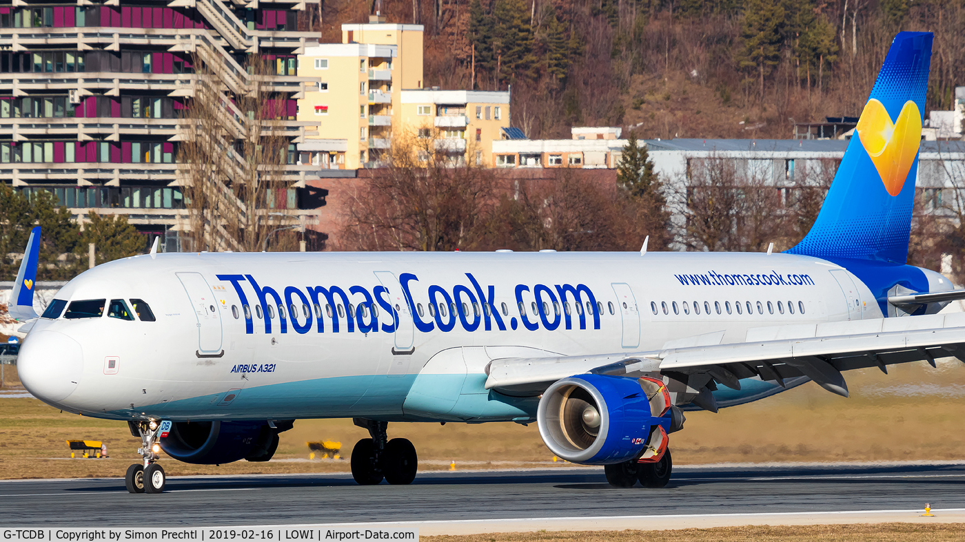 G-TCDB, 2013 Airbus A321-211 C/N 5603, G-TCDB @ Innsbruck Airport