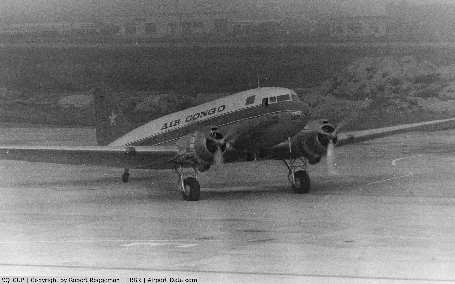 9Q-CUP, 1943 Douglas C-47A Skytrain C/N 10063, 1960's.AIR CONGO.