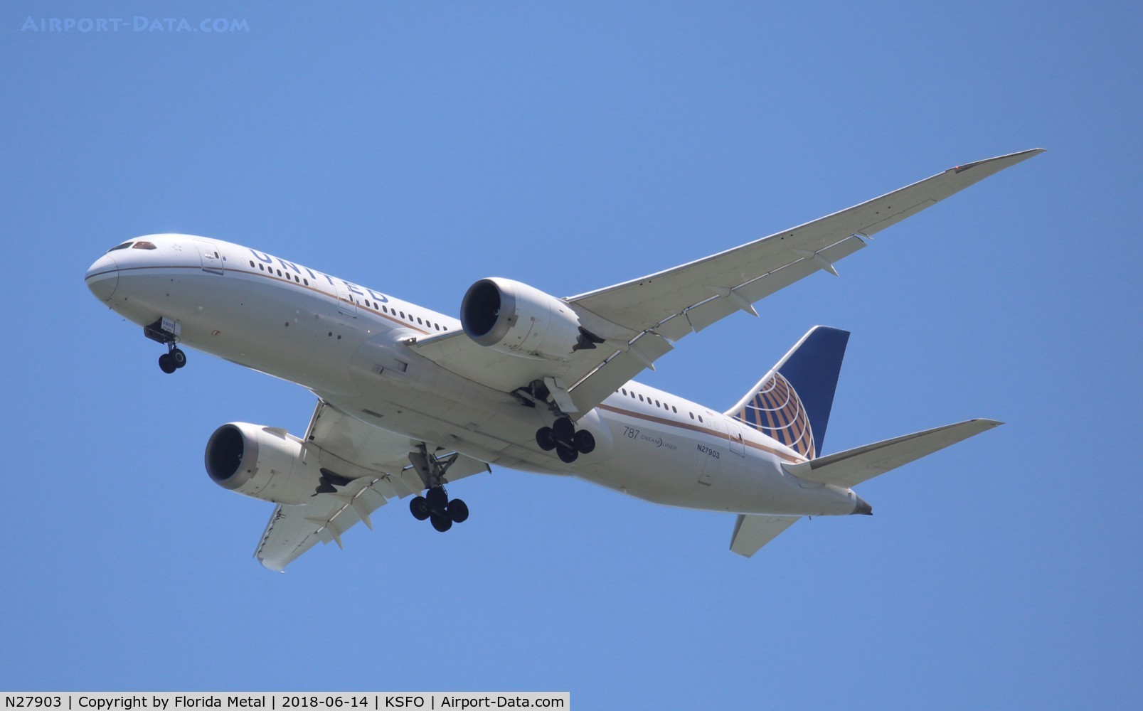 N27903, 2012 Boeing 787-8 Dreamliner C/N 34823, United
