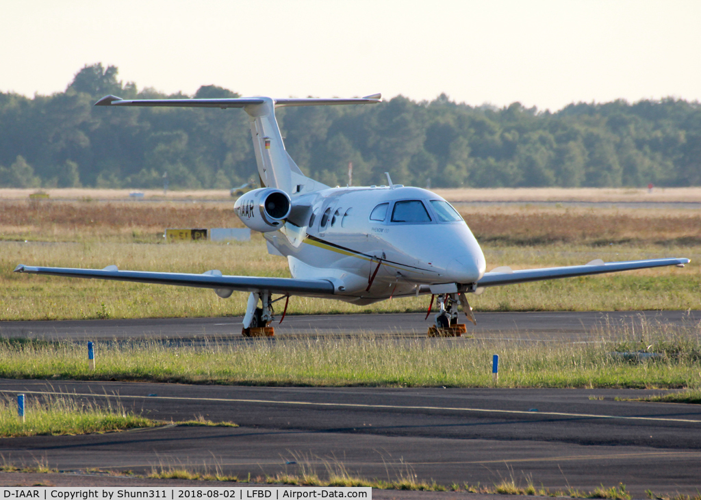 D-IAAR, 2010 Embraer EMB-500 Phenom 100 C/N 50000127, Parked at tha General Aviation area...