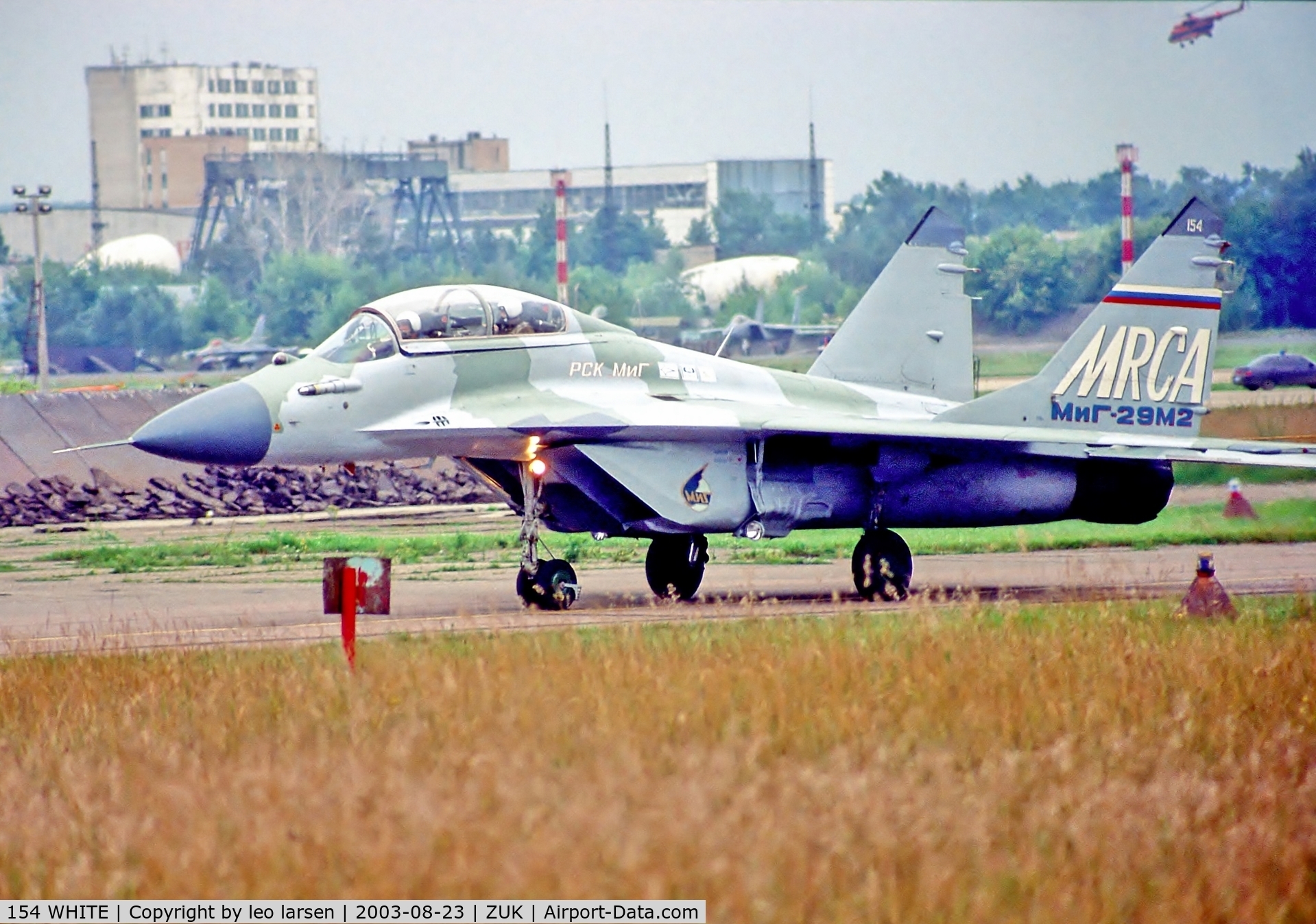 154 WHITE, Mikoyan-Gurevich MiG-29M2 C/N 2960905554, Zhukovsky 23.8.2003