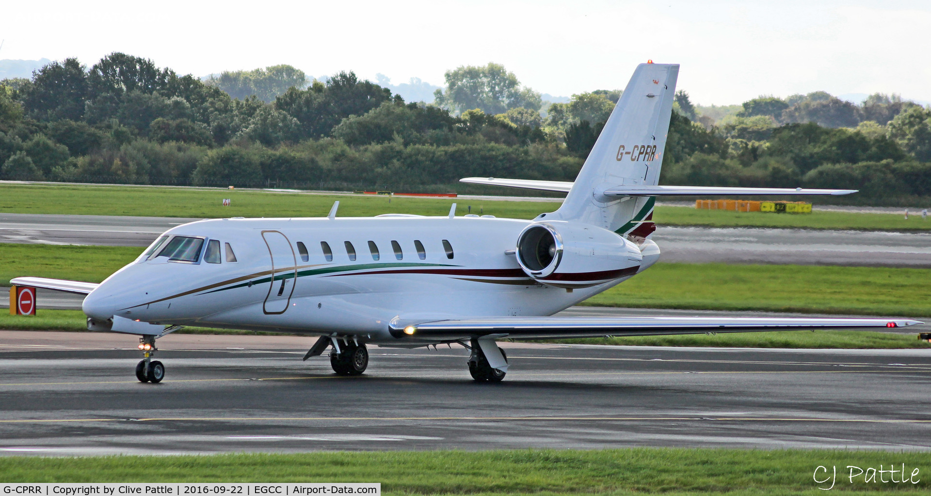 G-CPRR, 2009 Cessna 680 Citation Sovereign C/N 680-0276, @ EGCC