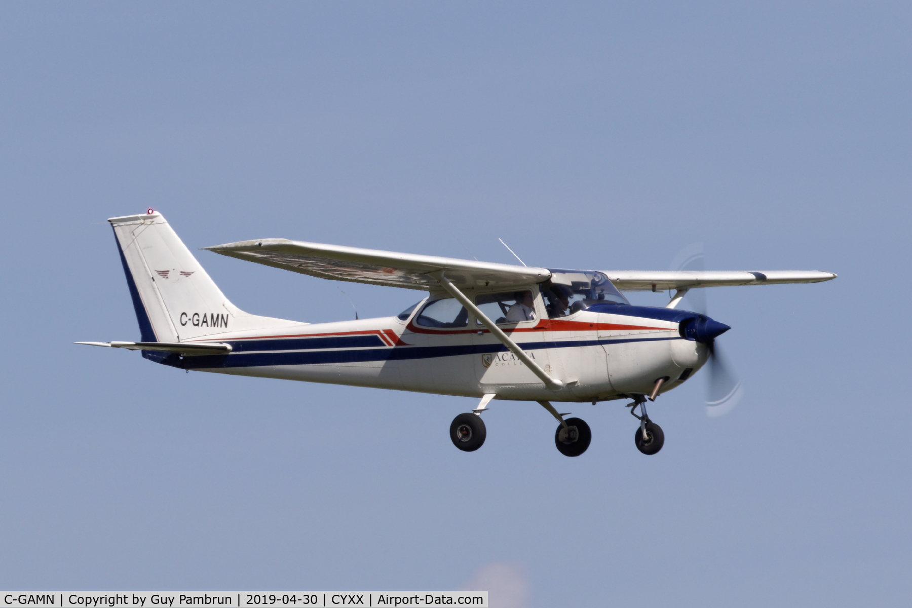 C-GAMN, 1969 Cessna 172K Skyhawk C/N 17257948, Landing