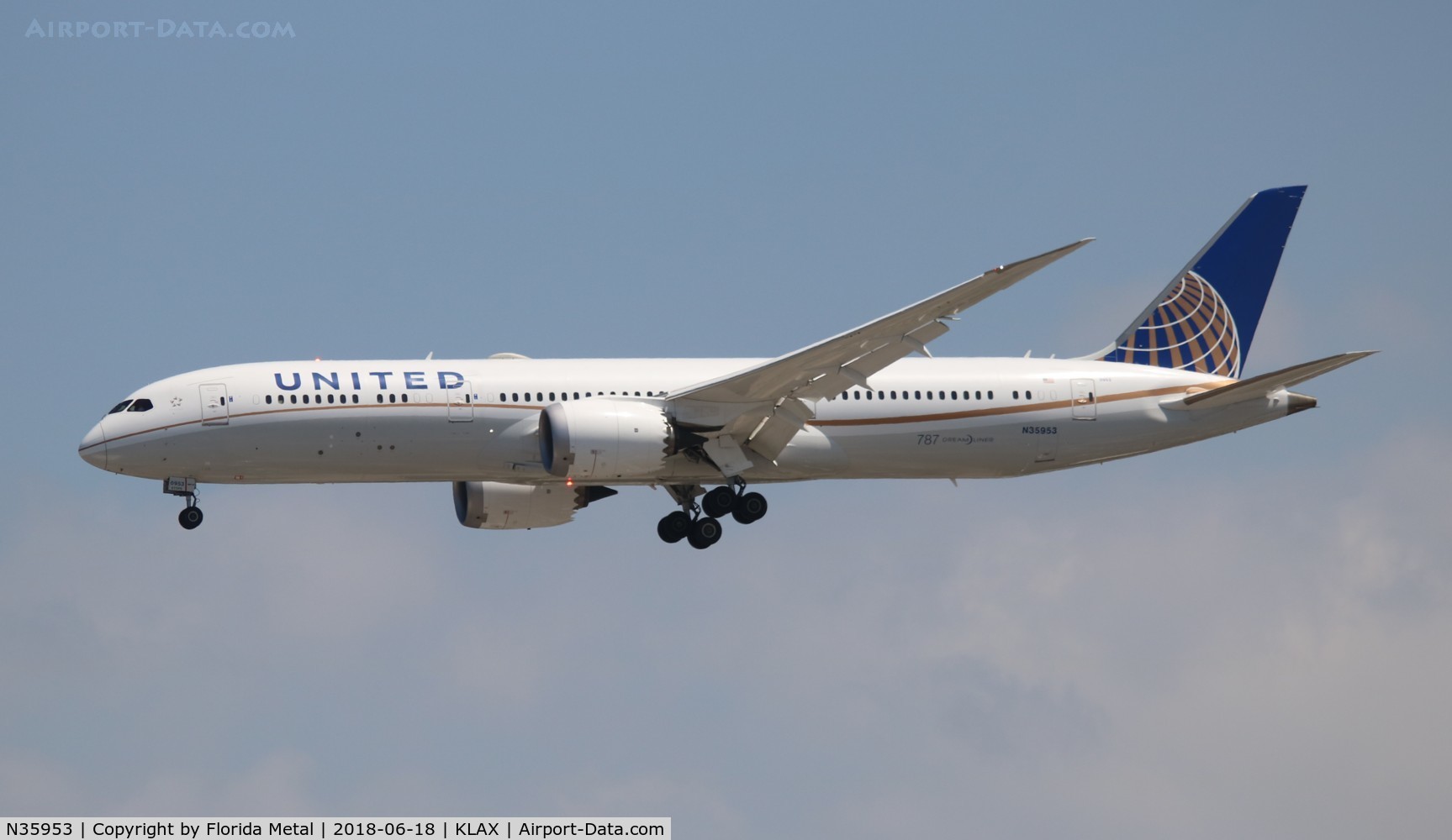 N35953, 2015 Boeing 787-9 Dreamliner C/N 36404, United