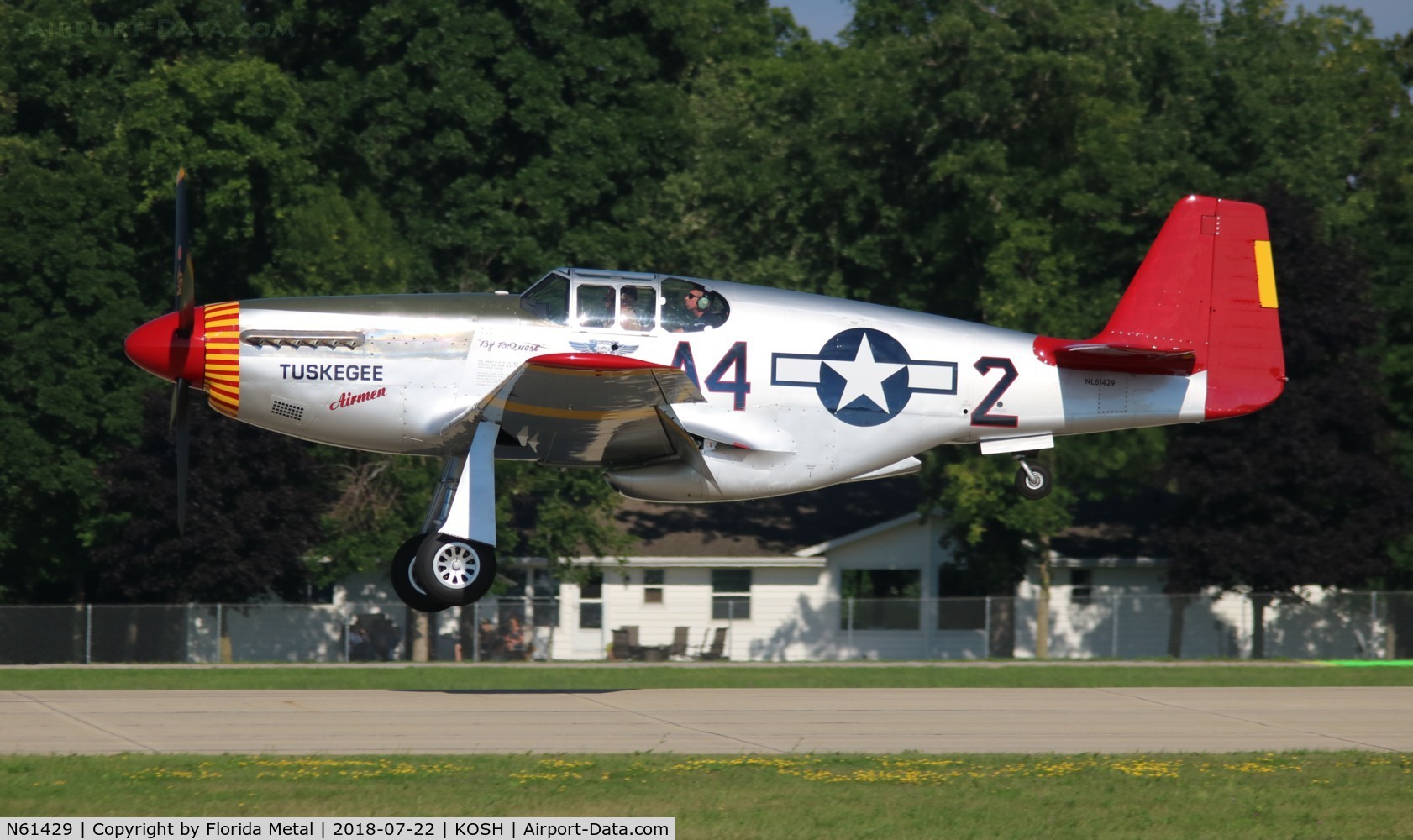 N61429, 1942 North American P-51C Mustang C/N 103-26199, P-51C