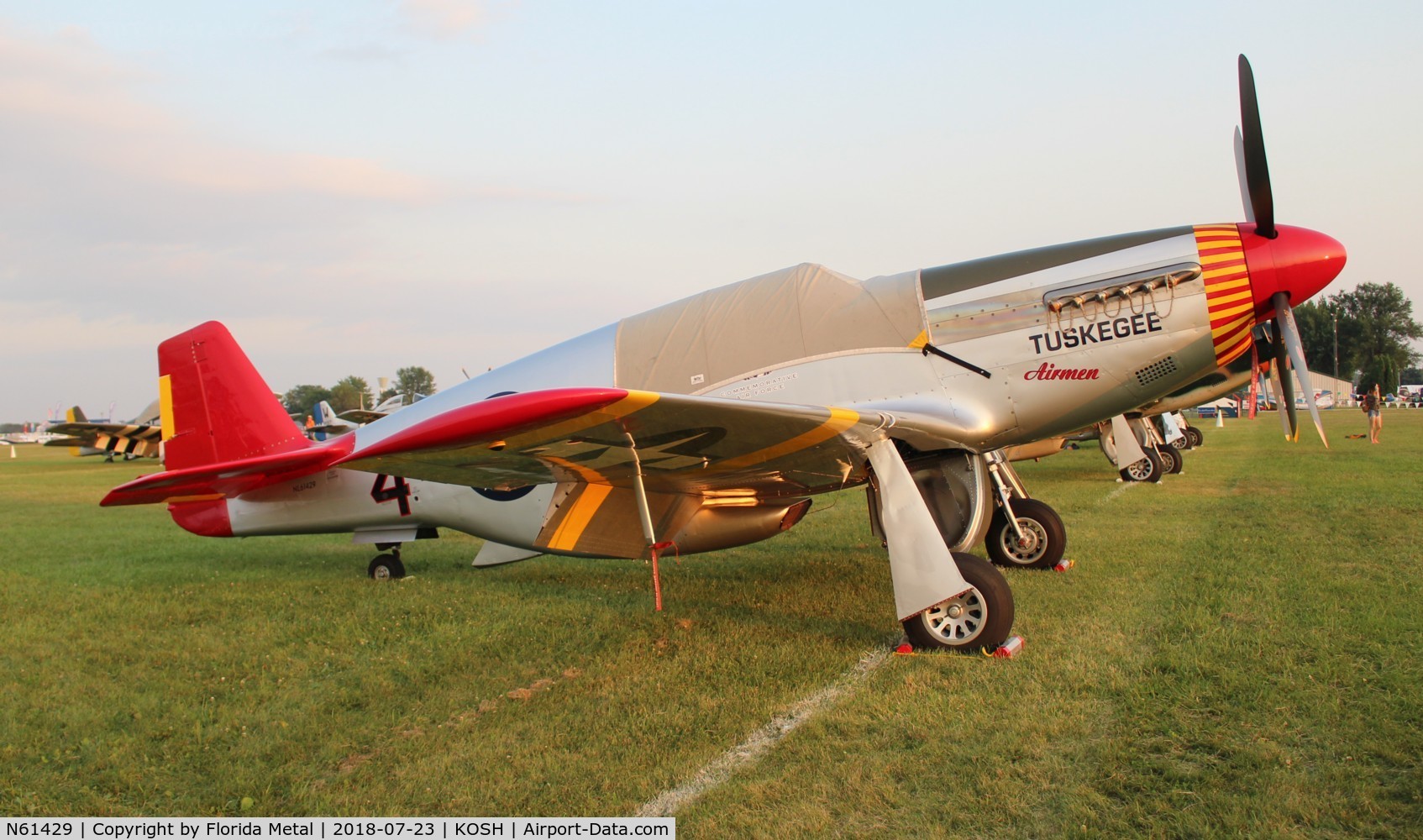 N61429, 1942 North American P-51C Mustang C/N 103-26199, P-51C