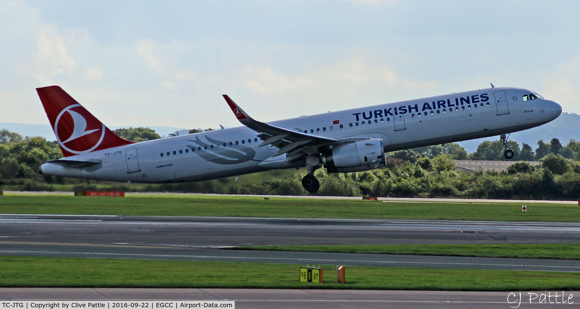 TC-JTG, 2016 Airbus A321-231 C/N 6990, @ EGCC
