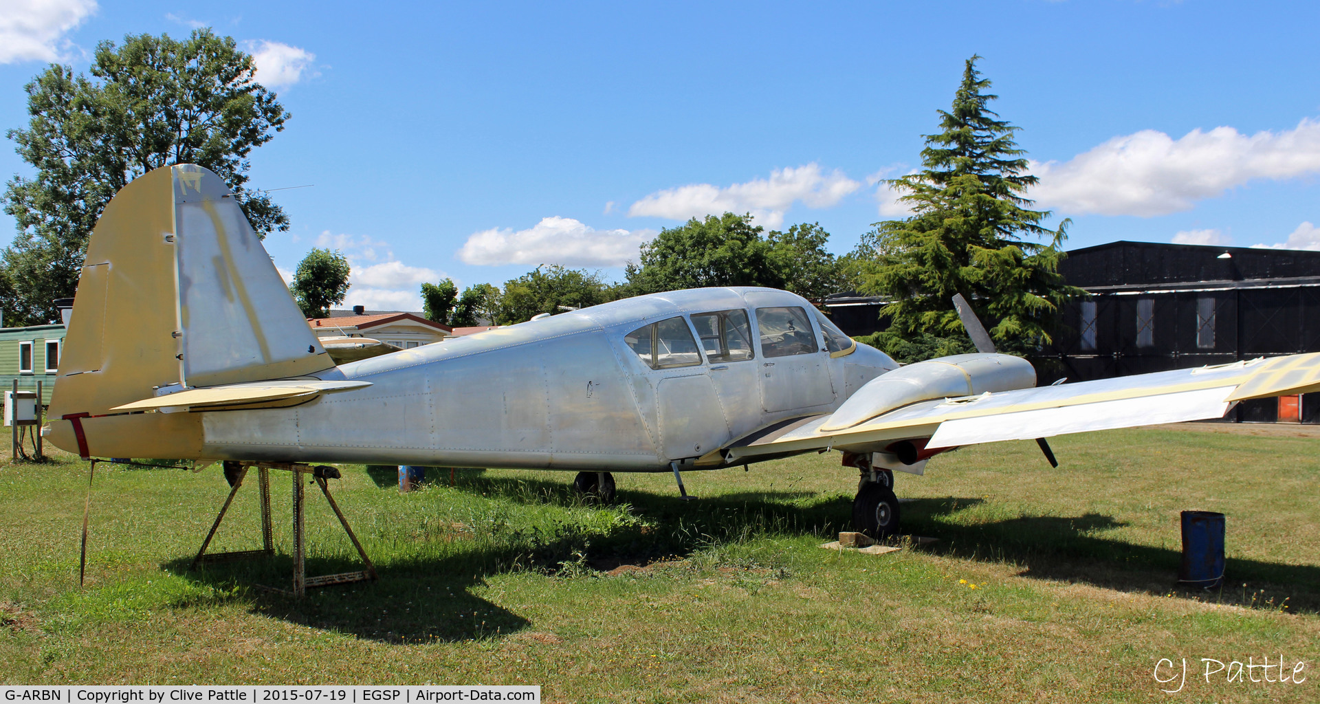 G-ARBN, 1958 Piper PA-23-160 Apache C/N 23-1385, @ EGSP