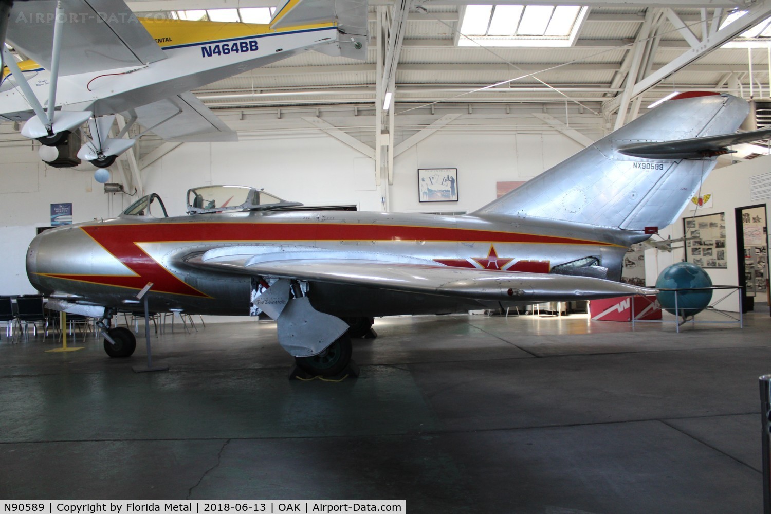 N90589, 1954 Mikoyan-Gurevich MiG-15bis C/N 2292, Mig-15
