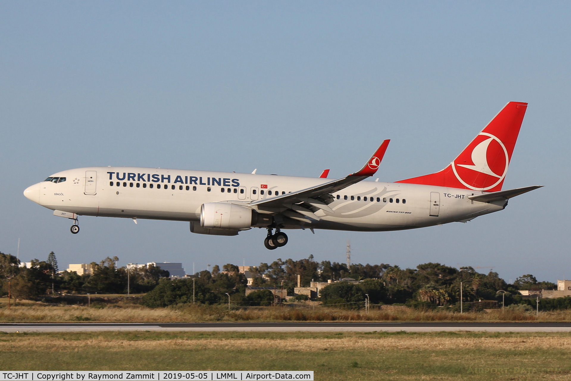 TC-JHT, 2013 Boeing 737-8F2 C/N 42001, B737-800 TC-JHT Turkish Airlines