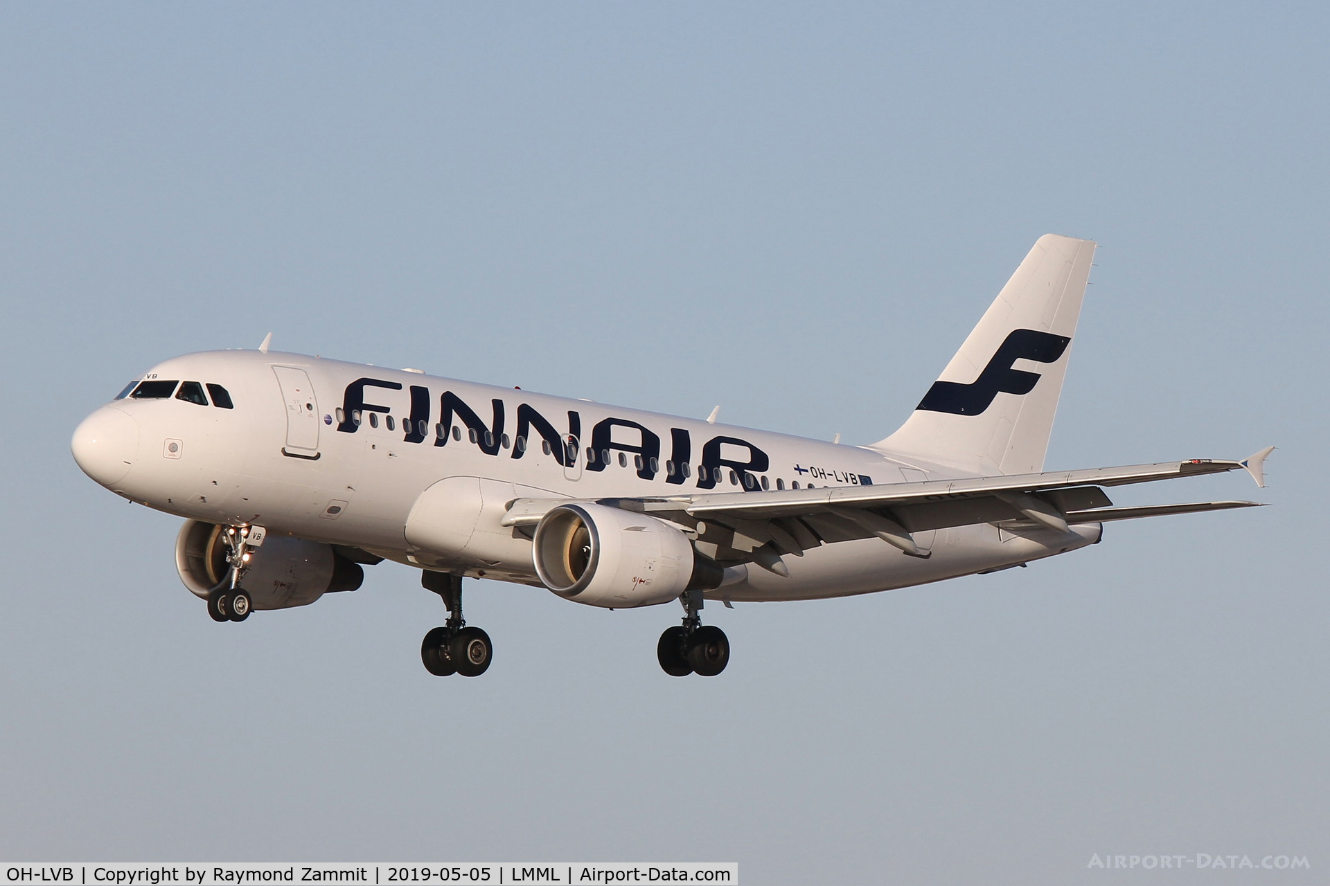 OH-LVB, 1999 Airbus A319-112 C/N 1107, A319 OH-LVB Finnair
