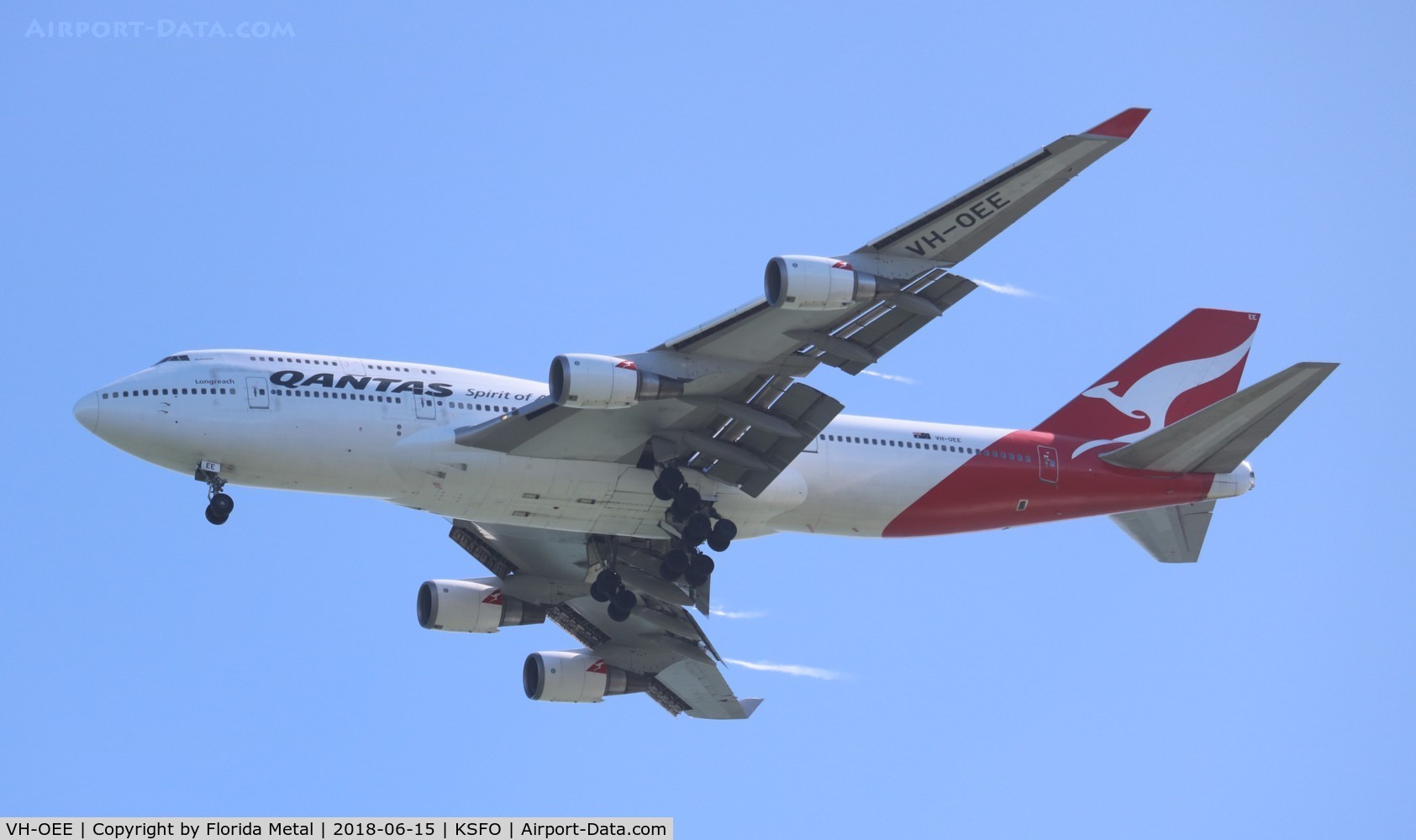 VH-OEE, 2002 Boeing 747-438/ER C/N 32909, Qantas