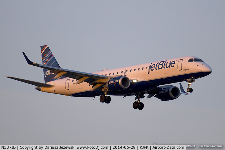 N337JB, Embraer ERJ-190-100 IGW 190AR C/N 19000473, Embraer 190AR (ERJ-190-100IGW) 