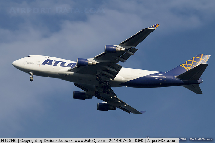 N492MC, 1998 Boeing 747-47UF C/N 29253, Boeing 747-47UF/SCD - Atlas Air  C/N 29253, N492MC