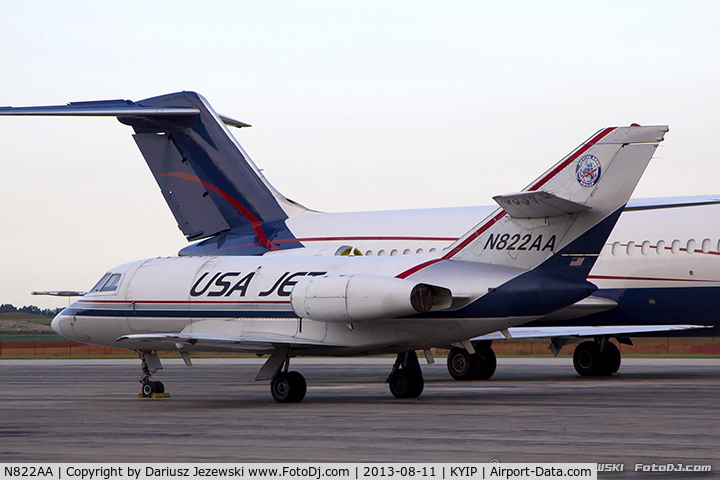 N822AA, 1969 Dassault Mystère/Falcon 20D C/N 195, Dassault Fan Jet Falcon (20D)  C/N 195, N822AA