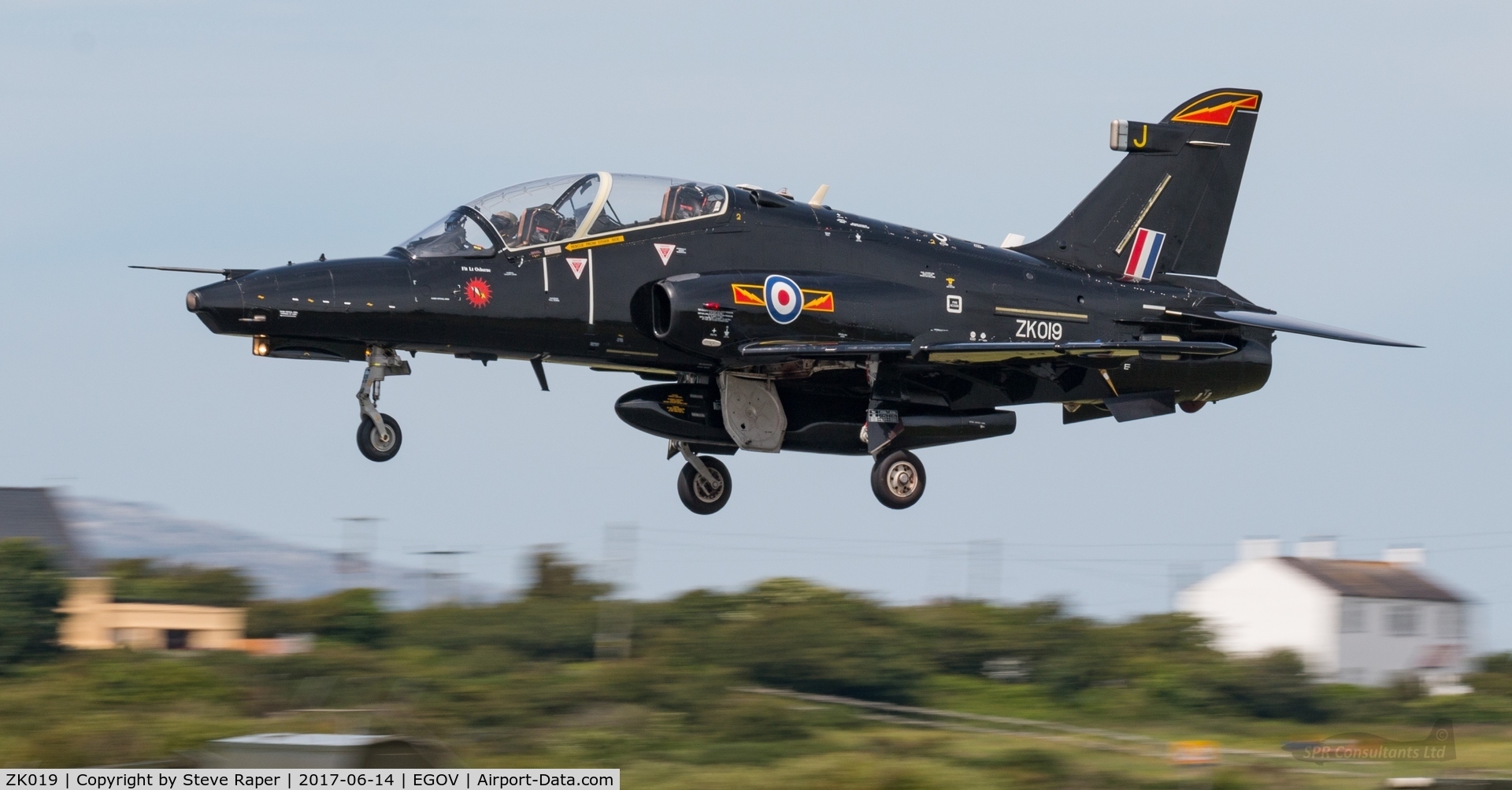 ZK019, 2008 British Aerospace Hawk T2 C/N RT010/1248, RAF VALLEY