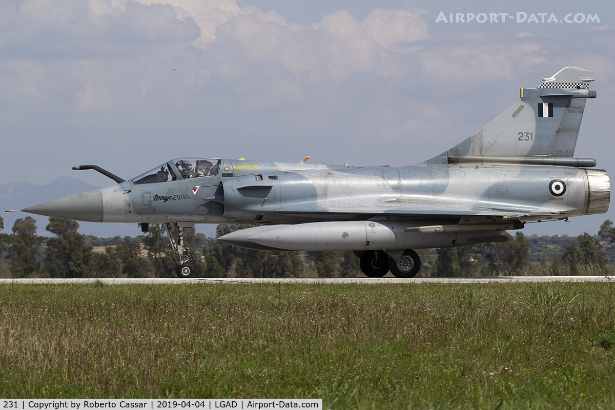 231, Dassault Mirage 2000BG C/N 268, Inichos 2019