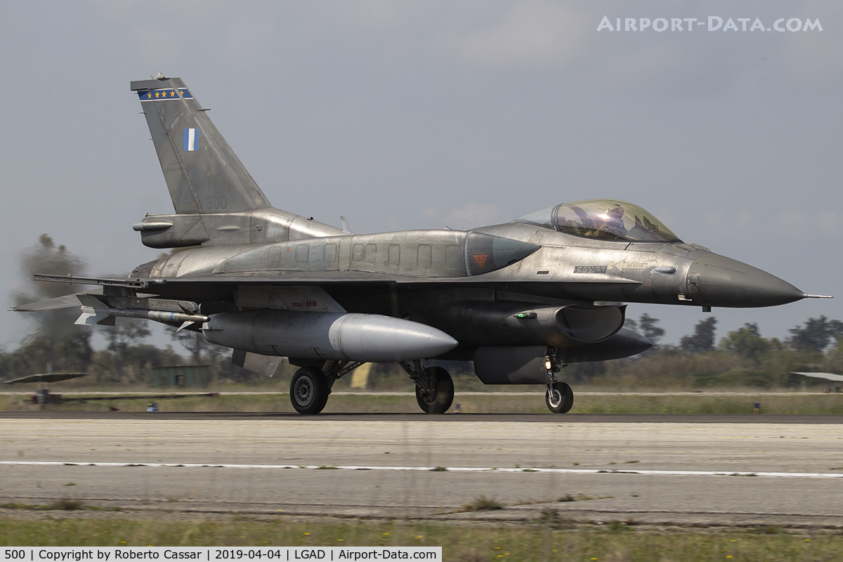 500, General Dynamics F-16C Fighting Falcon C/N XK-1, Inichos 2019