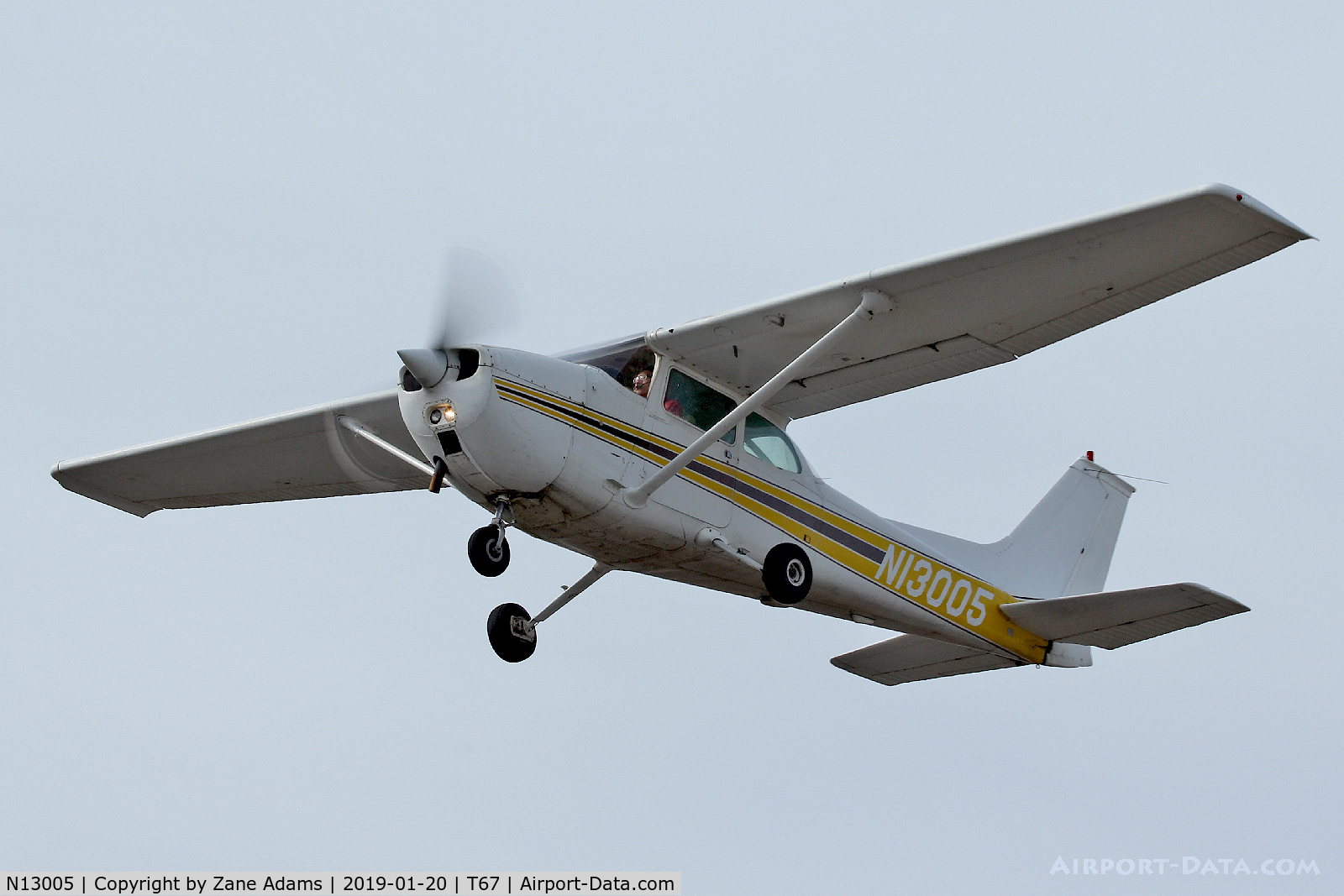 N13005, 1973 Cessna 172M C/N 17262440, Hicks Field - Fort Worth, Tx