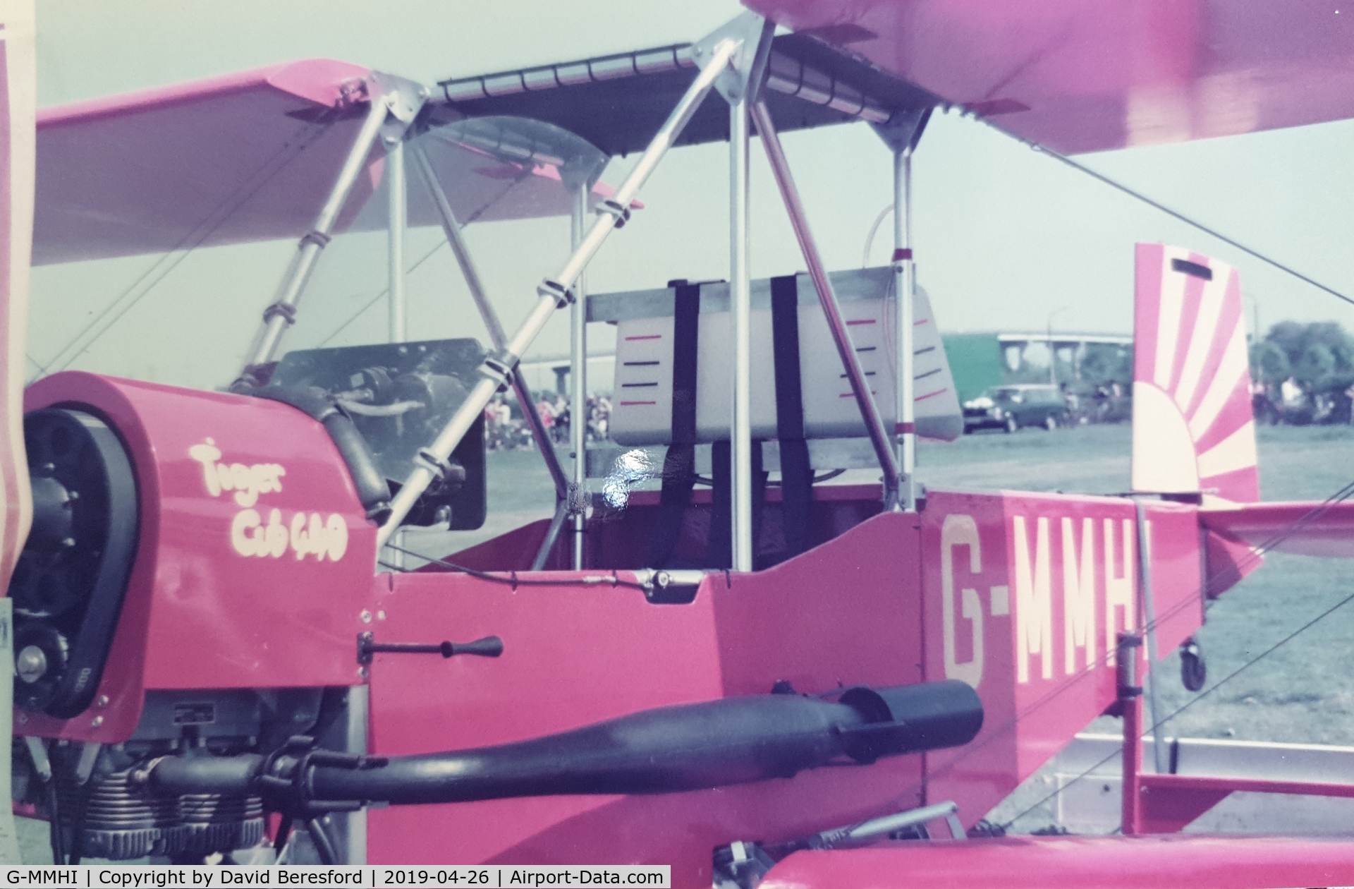 G-MMHI, Micro Biplane Aviation Tiger Cub 440 C/N SO138, Barton 1985