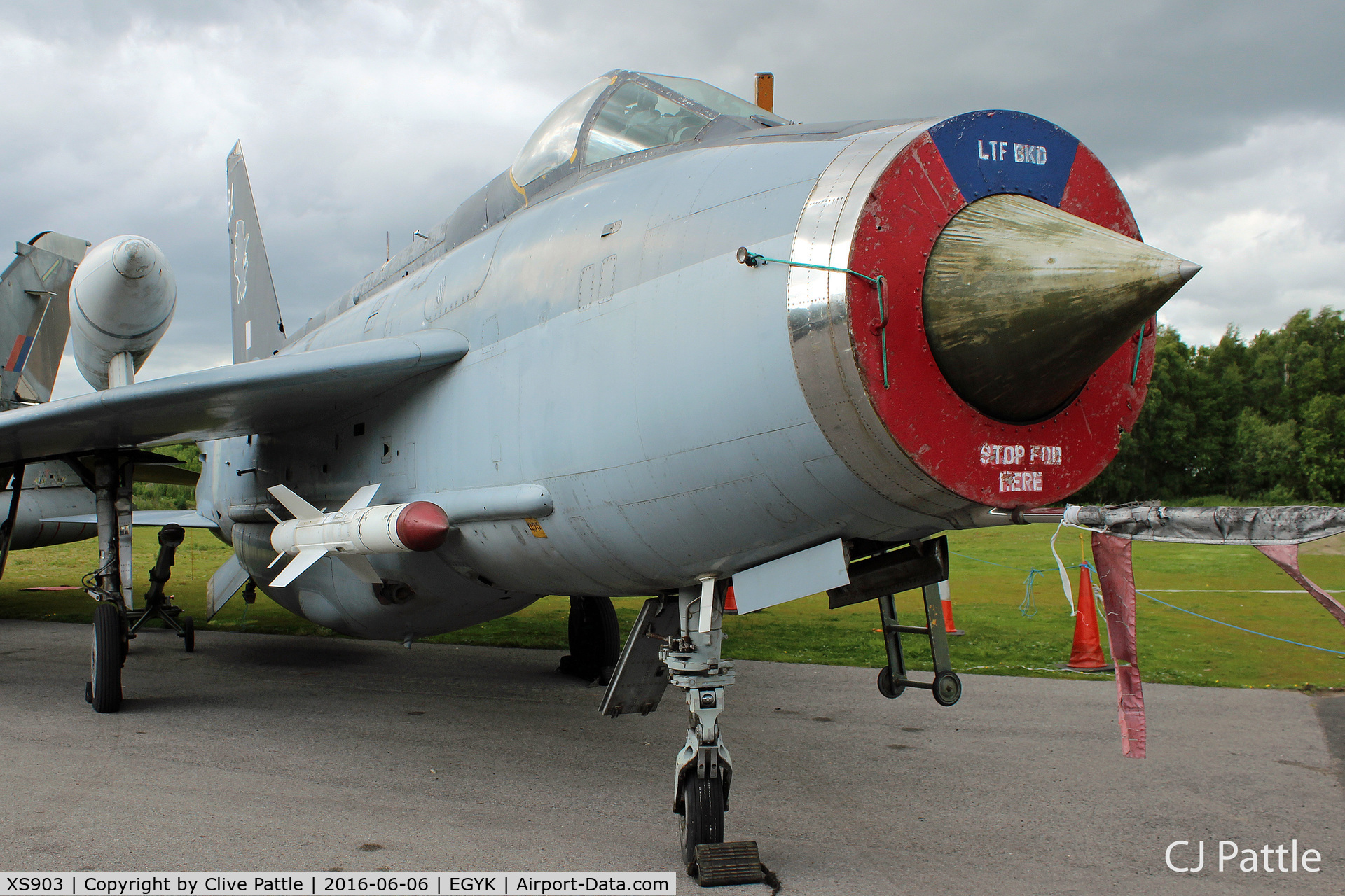 XS903, English Electric Lightning F.6 C/N 95249, Preserved @ The Yorkshire Air Museum, Elvington, Yorkshire