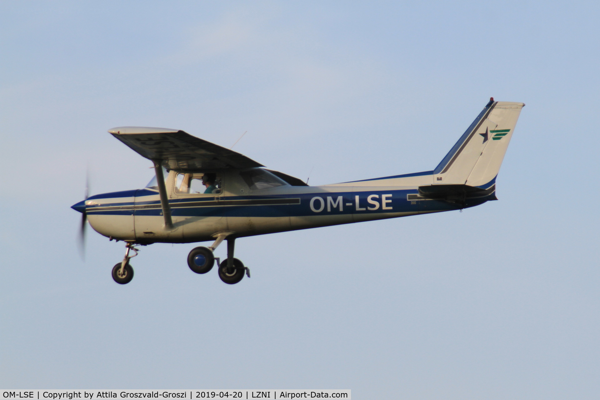 OM-LSE, Reims F150M C/N 1194, LZNI - Nitra Airport, Slovakia