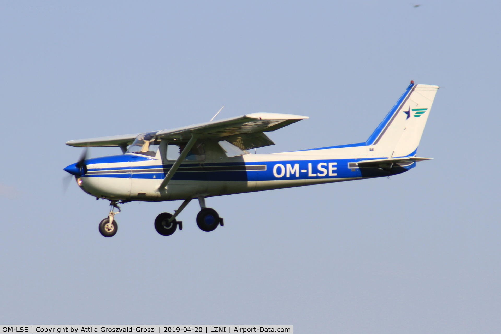 OM-LSE, Reims F150M C/N 1194, LZNI - Nitra Airport, Slovakia