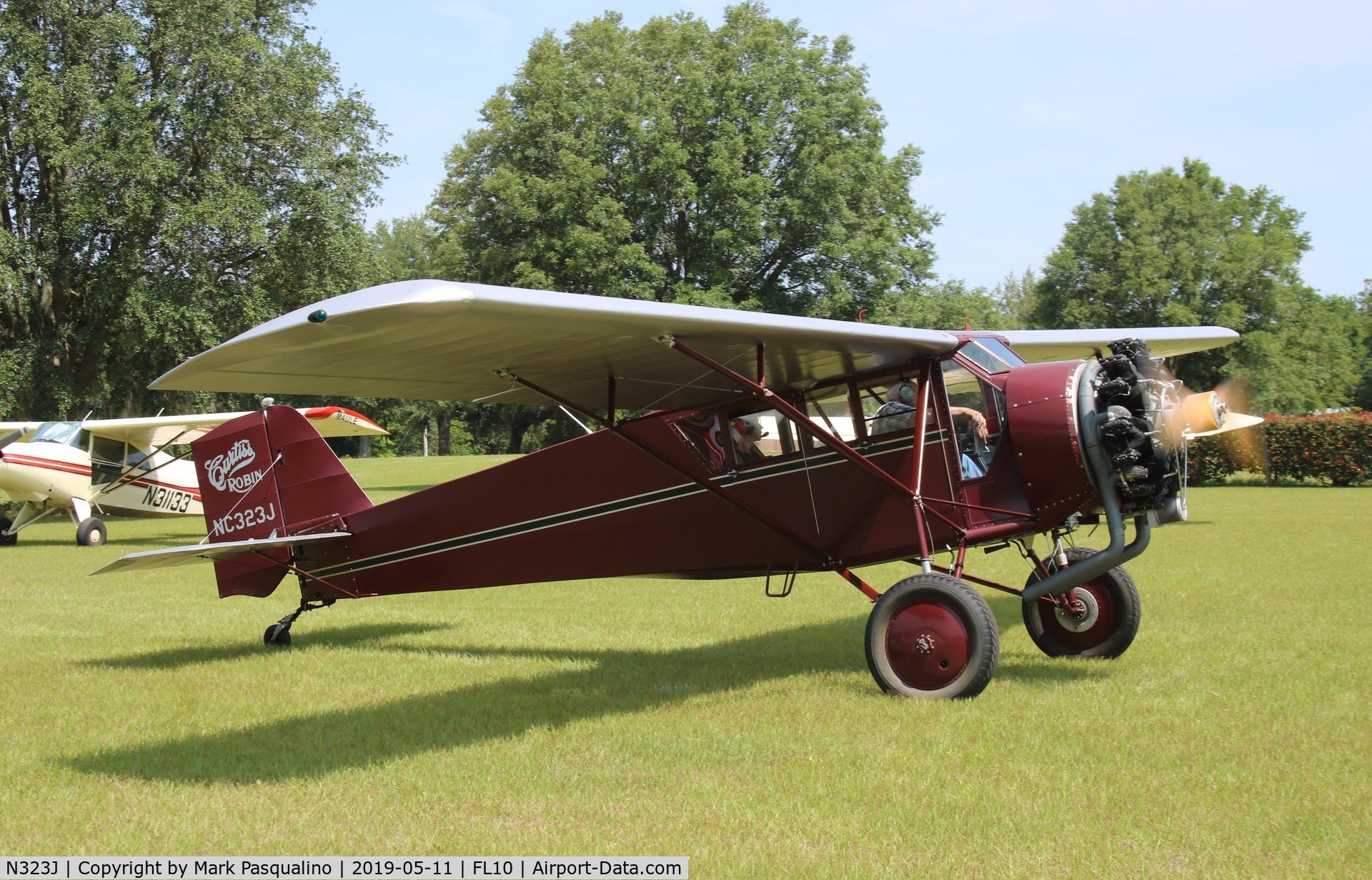 N323J, 1929 Curtiss-Wright Robin C-2 C/N 480, Curtiss-Wright Robin C-2
