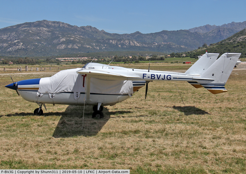 F-BVJG, Cessna 337D Super Skymaster C/N 337-1048, Parked at the Airclub...