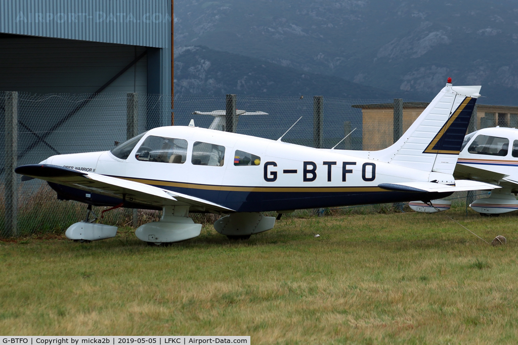 G-BTFO, 1978 Piper PA-28-161 Cherokee Warrior II C/N 28-7816580, Parked