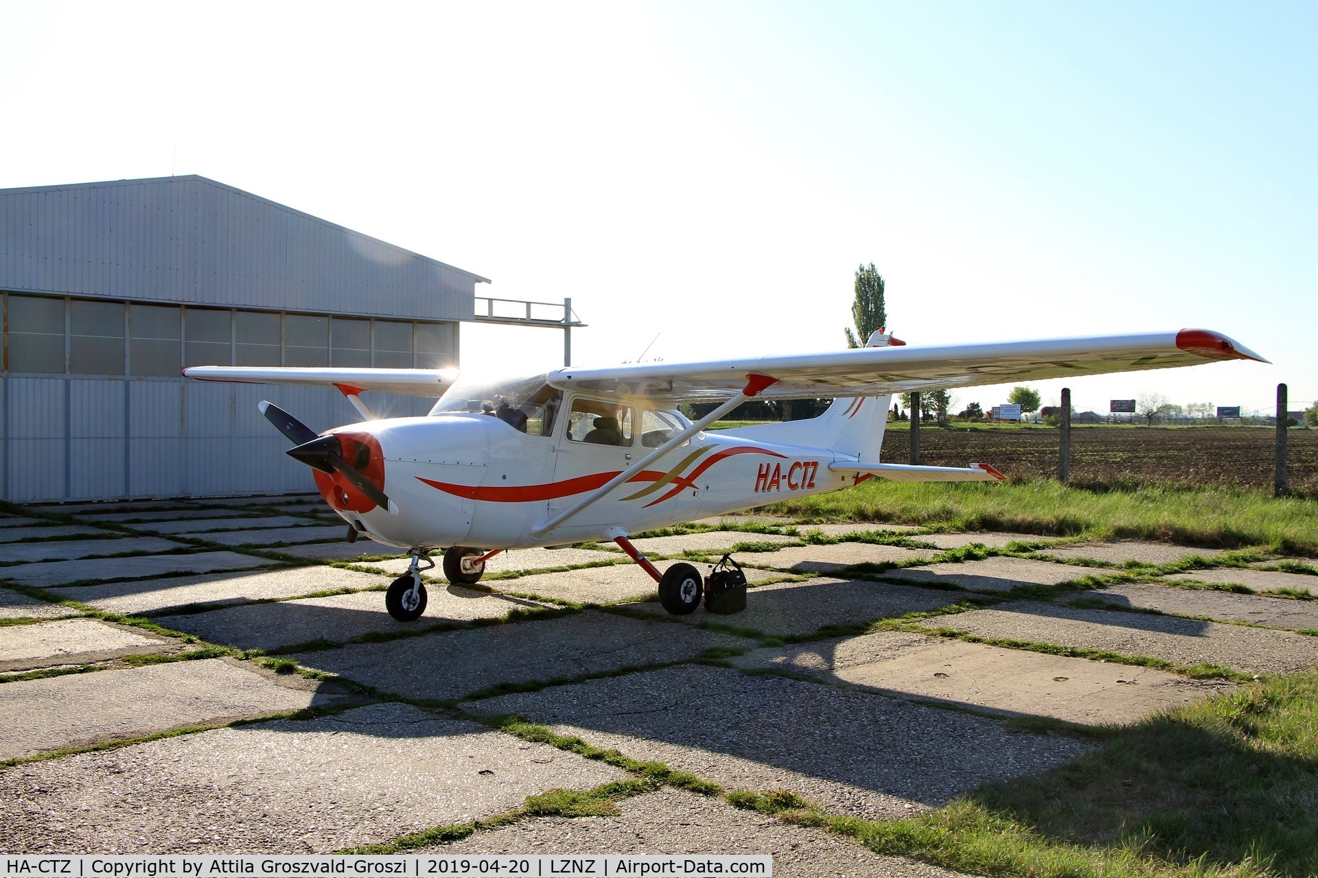 HA-CTZ, 1978 Reims F172N Skyhawk C/N F17201702, LZNZ - Nové Zámky Airport