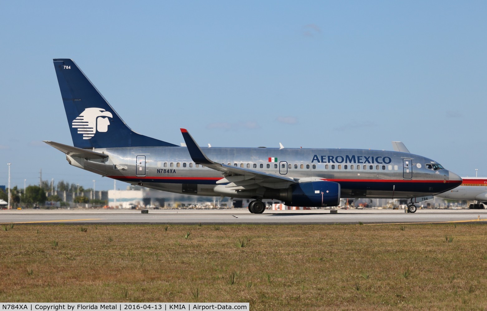 N784XA, 2003 Boeing 737-752 C/N 33784, Aeromexico