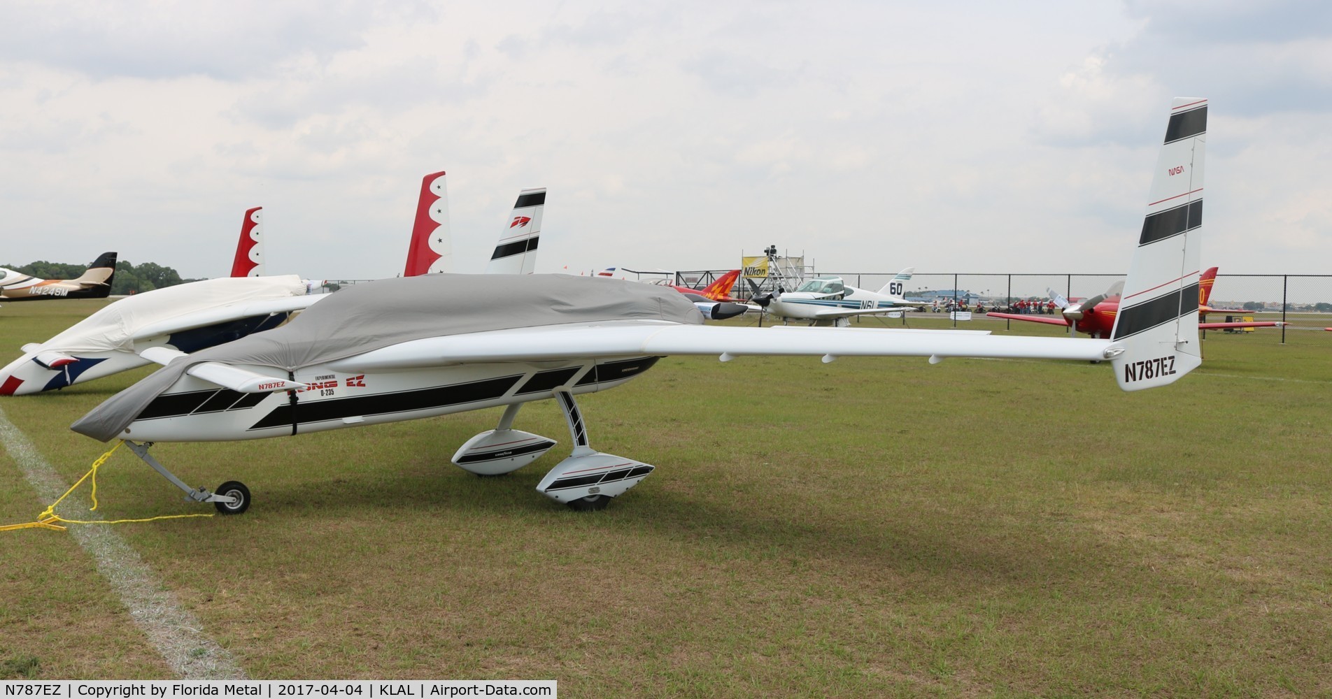 N787EZ, 1985 Rutan Long-EZ C/N 1217, Long EZ