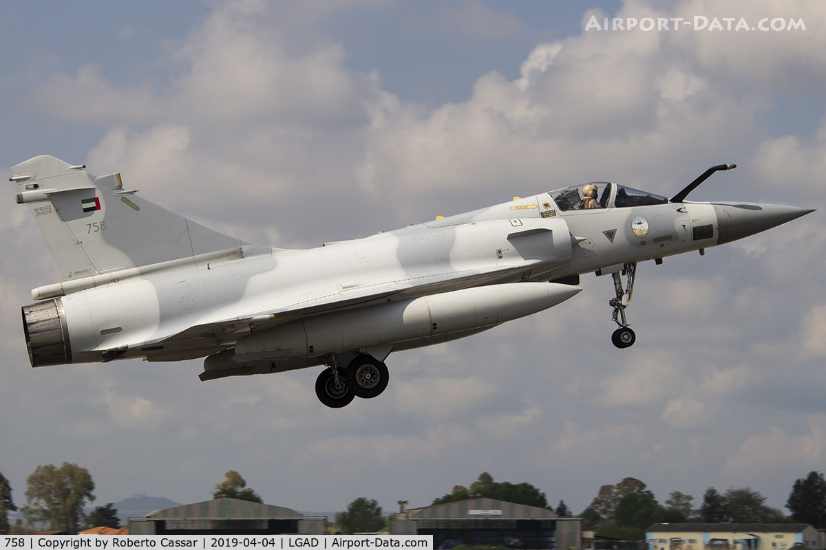 758, Dassault Mirage 2000-9 C/N 758, Iniochos 2019