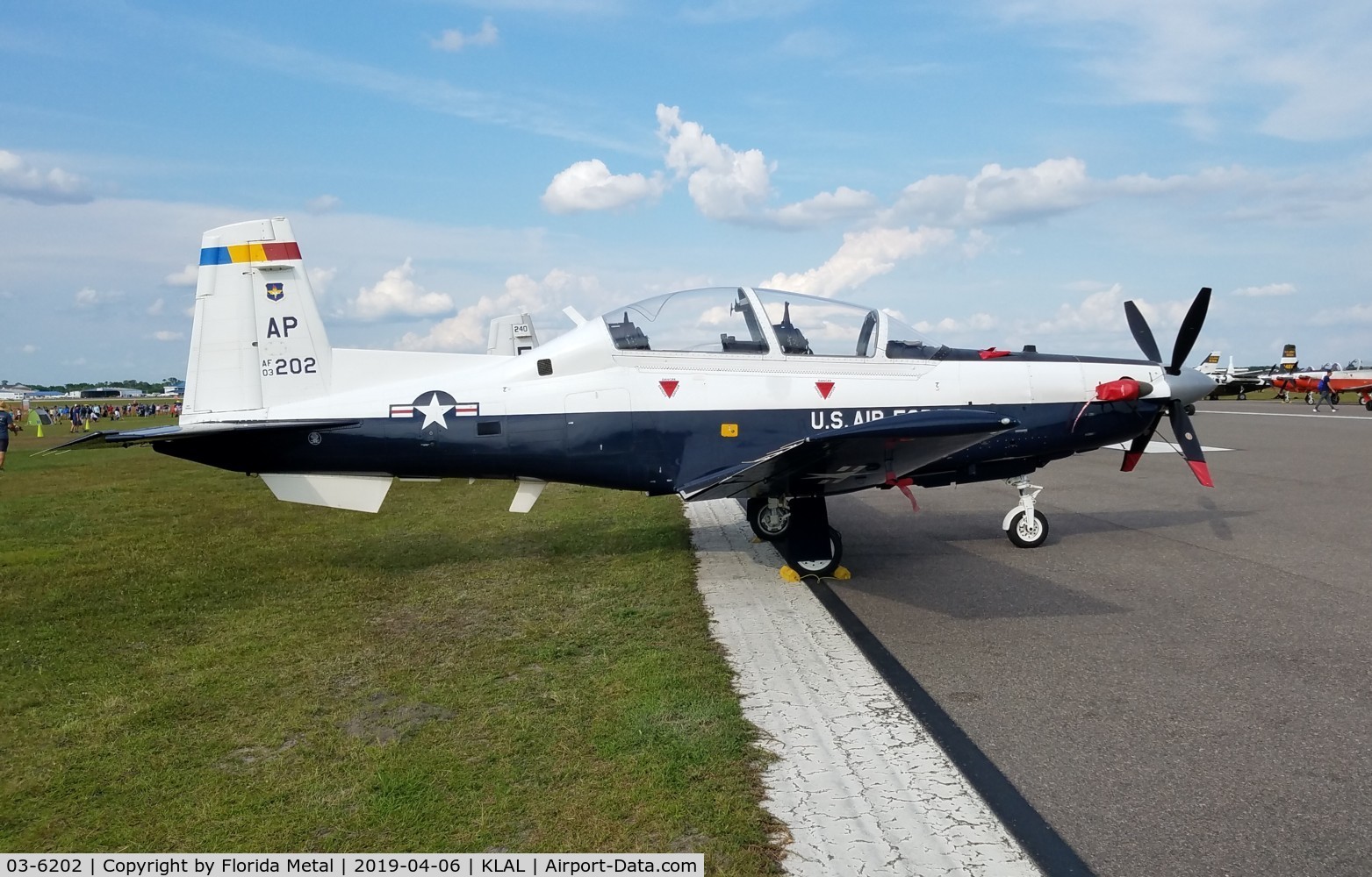 03-6202, 2003 Raytheon T-6A Texan II C/N PT-253, Texan II