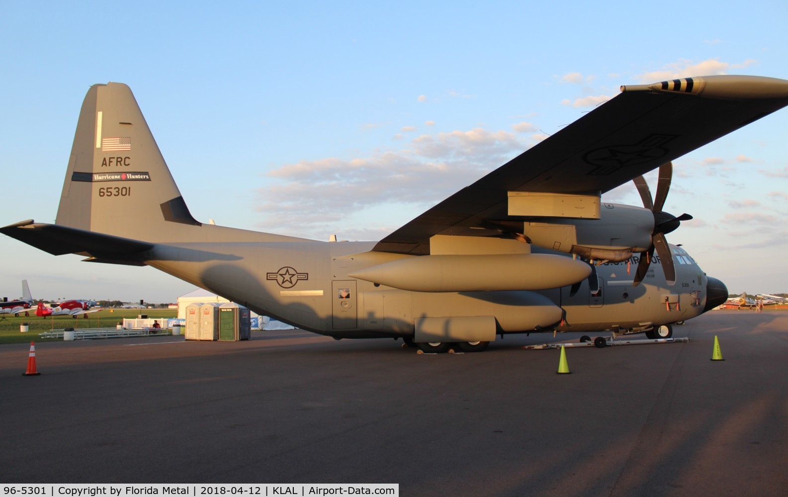 96-5301, 1996 Lockheed Martin WC-130J Hercules C/N 382-5452, Sun N Fun 2018