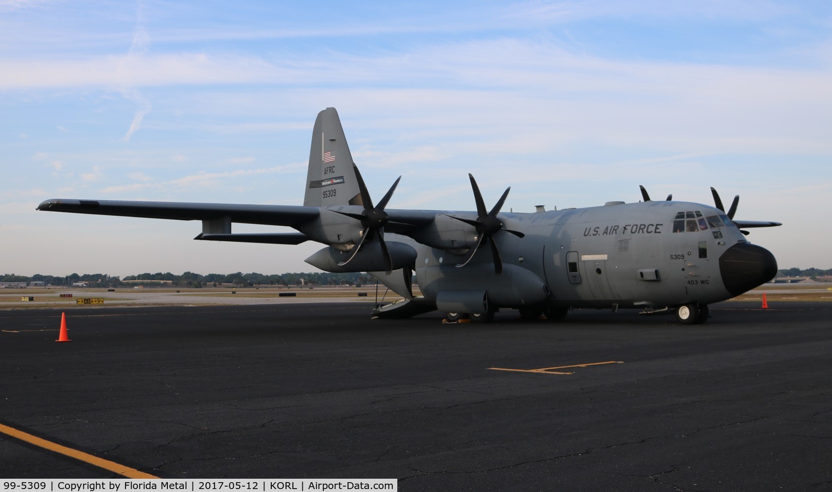 99-5309, 1999 Lockheed WC-130J Hercules C/N 382-5501, WC-130J