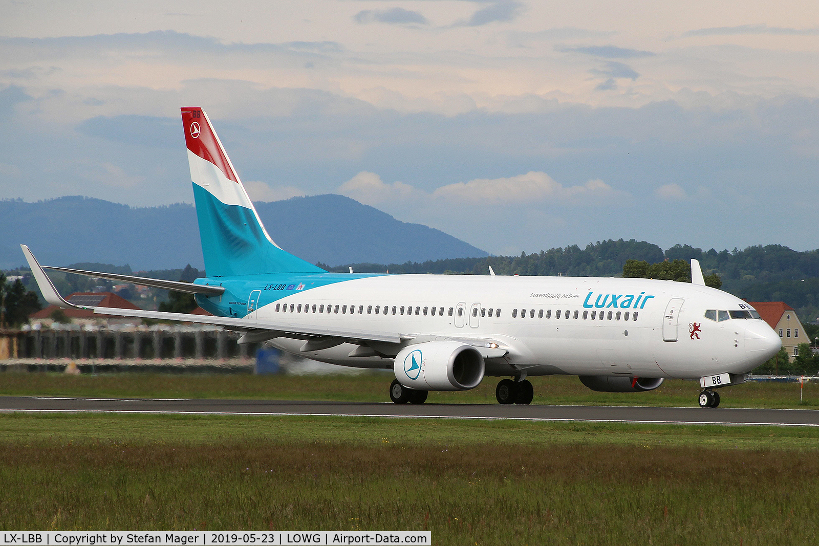 LX-LBB, 2015 Boeing 737-86J C/N 36875, Luxair B737-800 @GRZ
(single charter LDE)