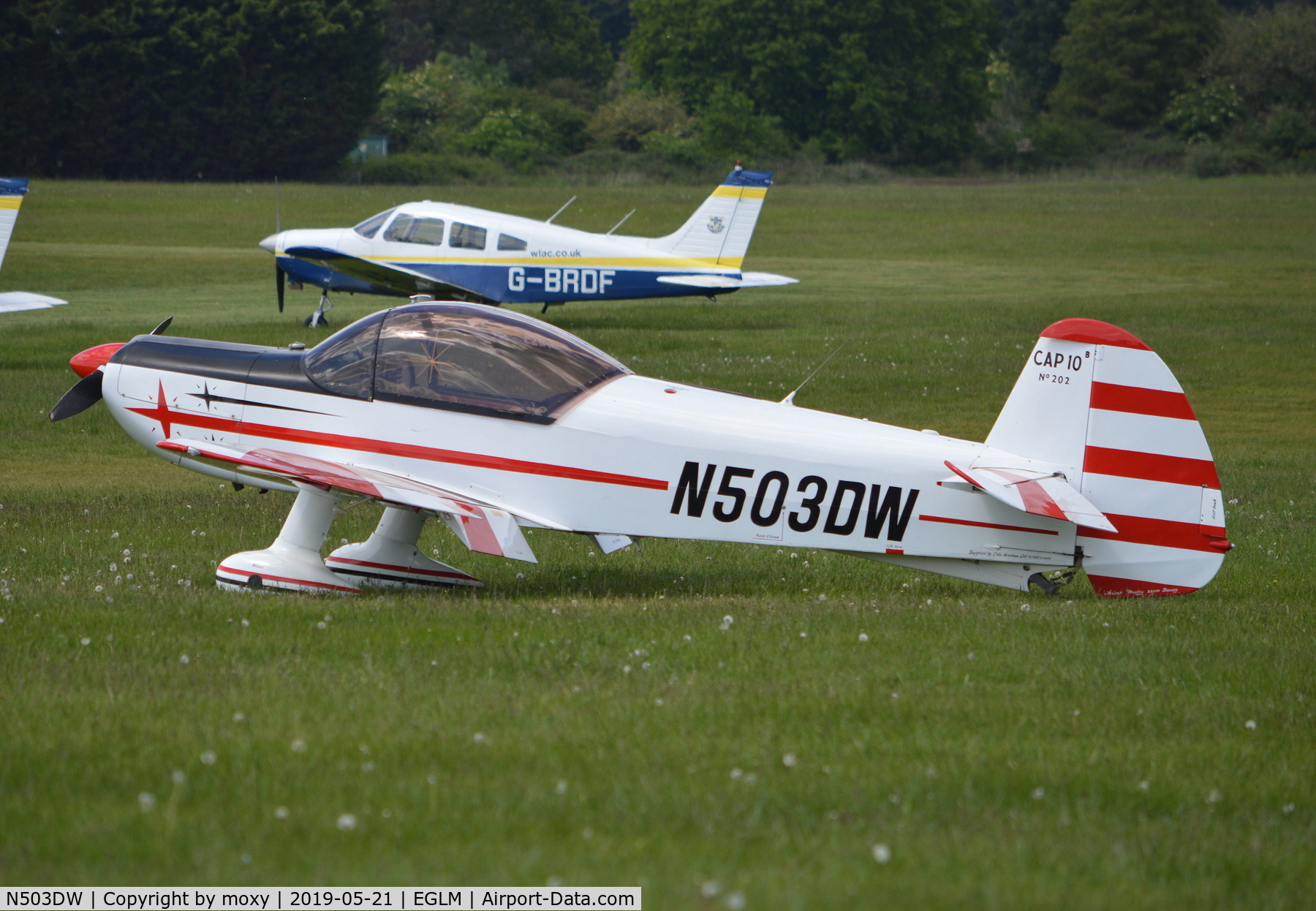 N503DW, Mudry CAP-10B C/N 202, Mudry CAP-10B at White Waltham.