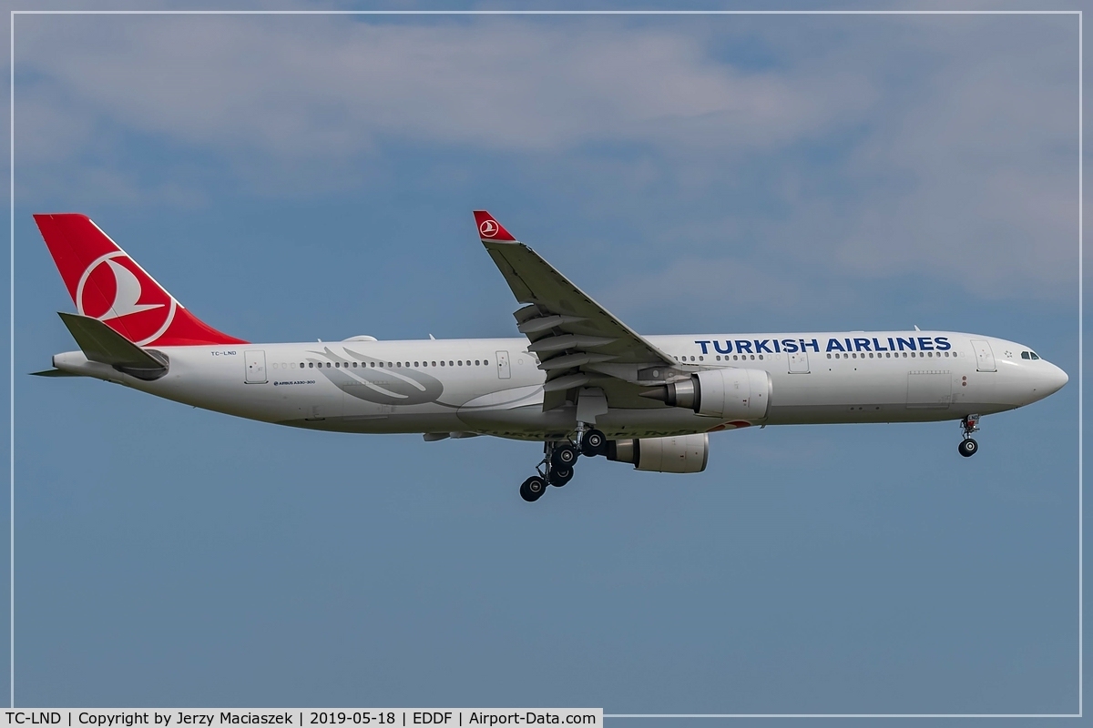 TC-LND, 2016 Airbus A330-303 C/N 1704, Airbus A330-303