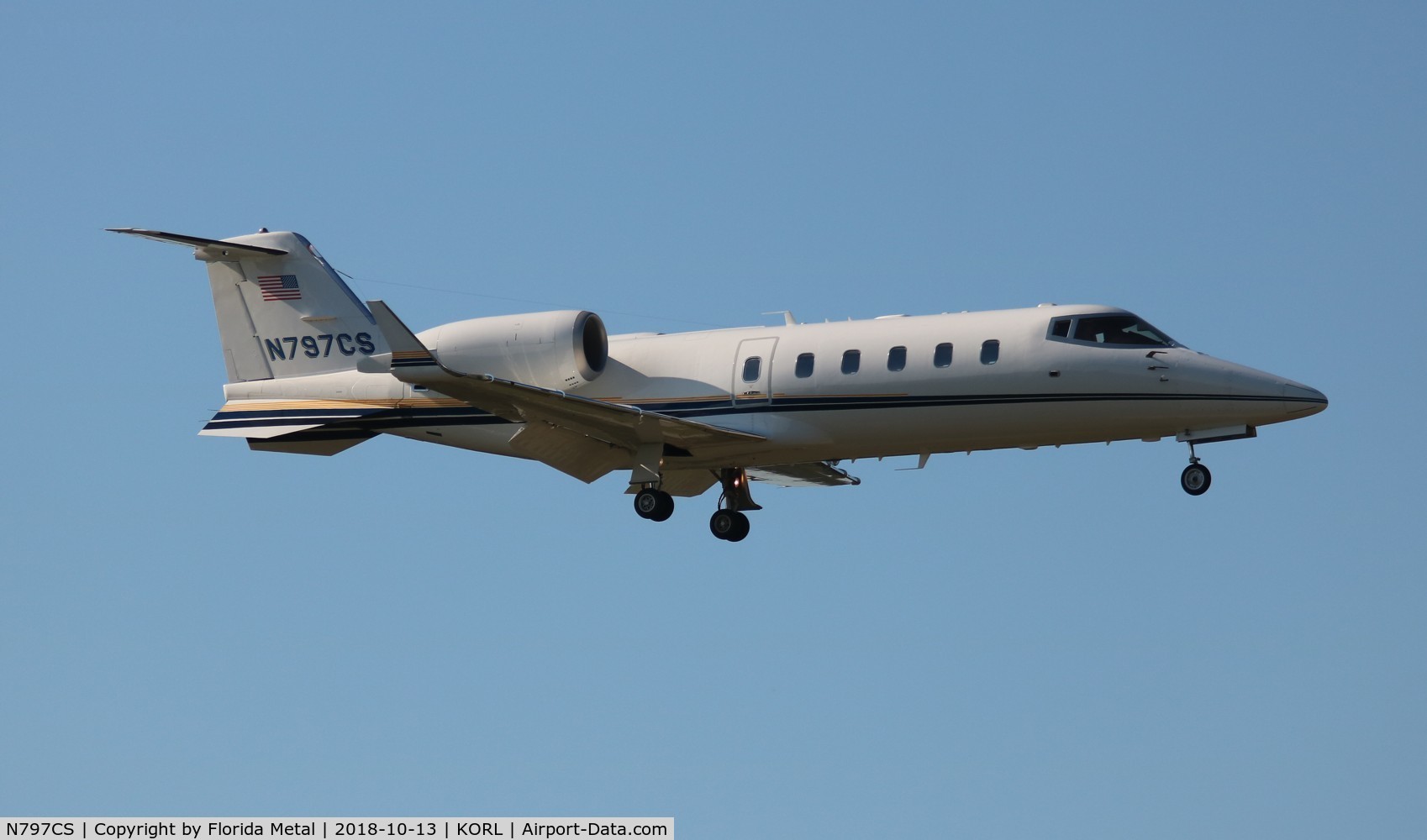 N797CS, 2007 Learjet 60 C/N 324, Lear 60