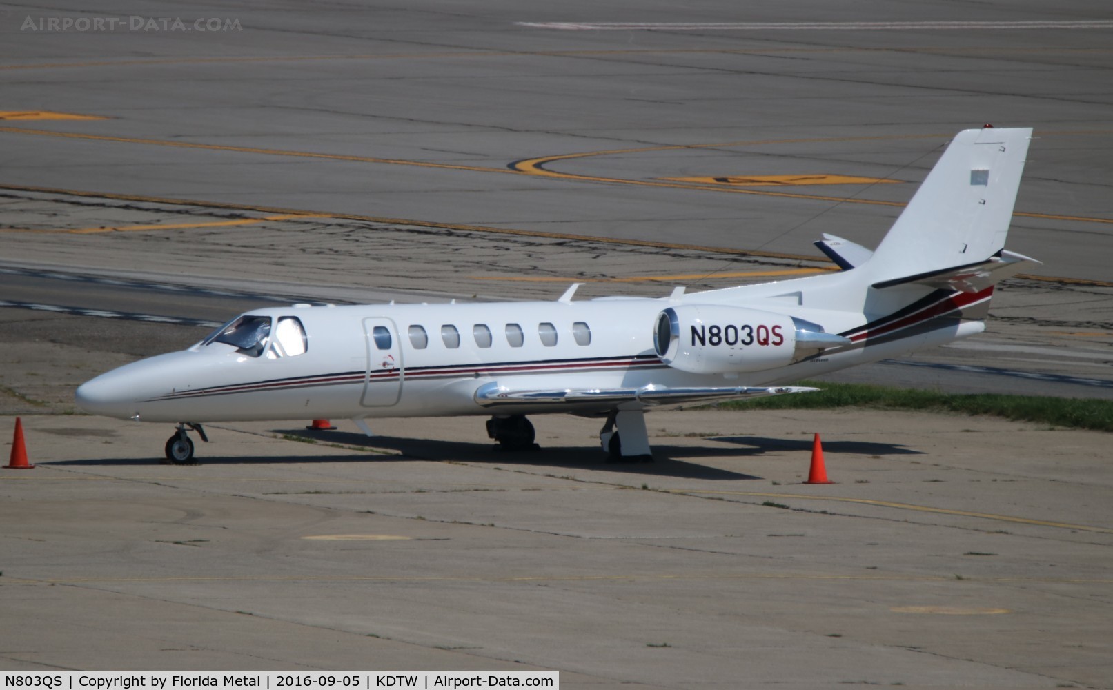 N803QS, 2007 Cessna 560 Citation Encore+ C/N 560-0775, Net Jets