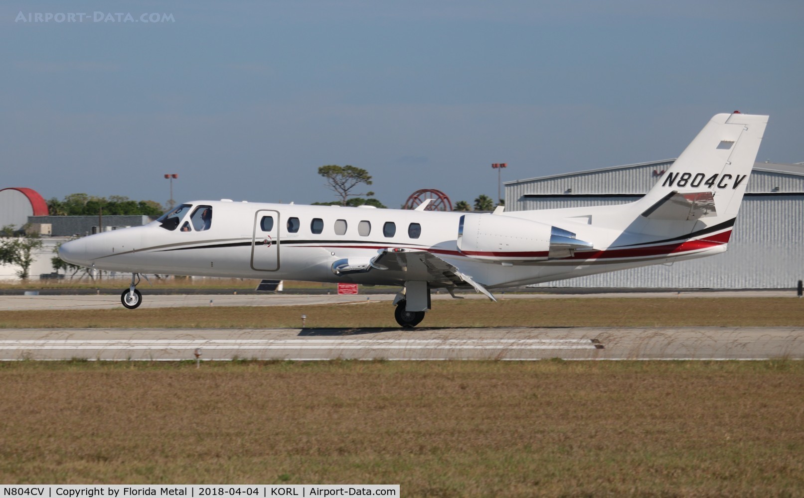 N804CV, Cessna 560 C/N 5600804, Citation 560