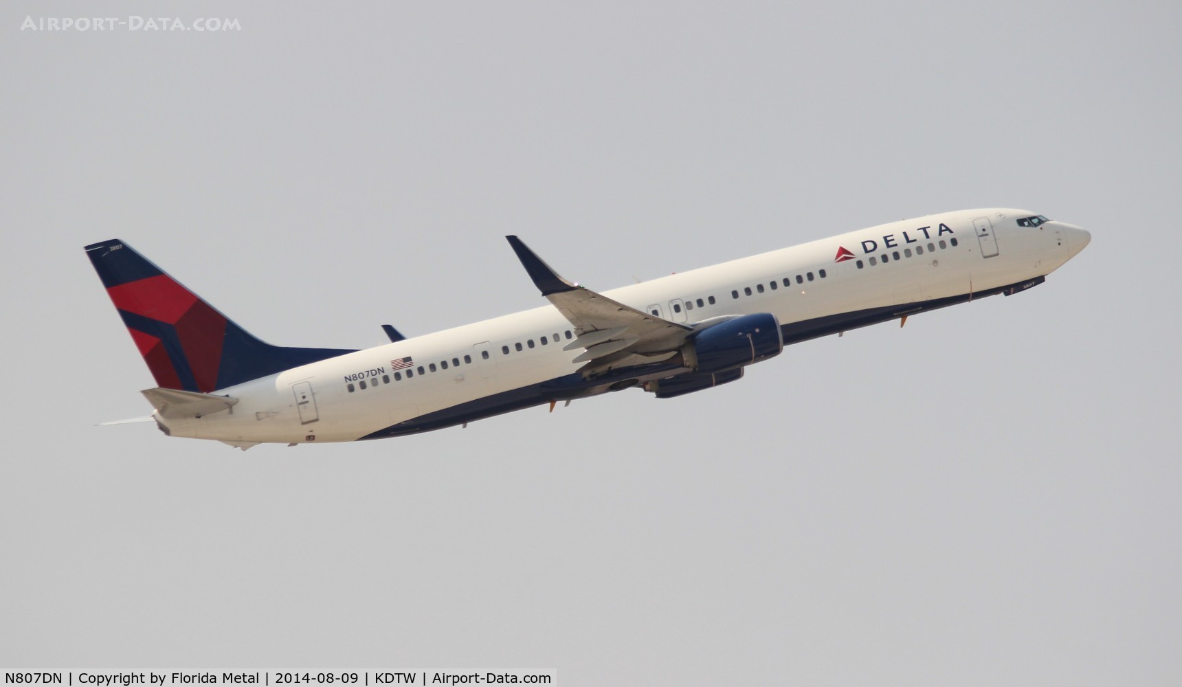 N807DN, 2013 Boeing 737-932/ER C/N 31921, Delta 737-932