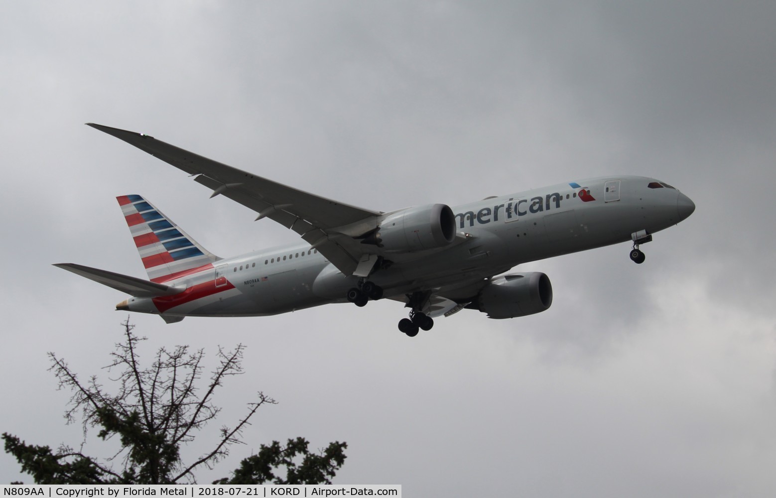 N809AA, 2015 Boeing 787-8 Dreamliner C/N 40627, American