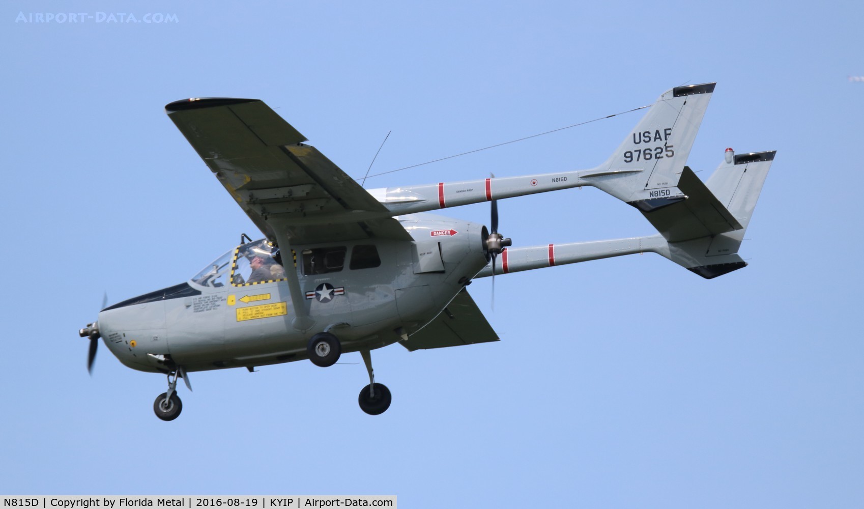 N815D, 1969 Cessna M337B (O-2A) Super Skymaster C/N 337M-0423 (69-7625), Cessna O-2