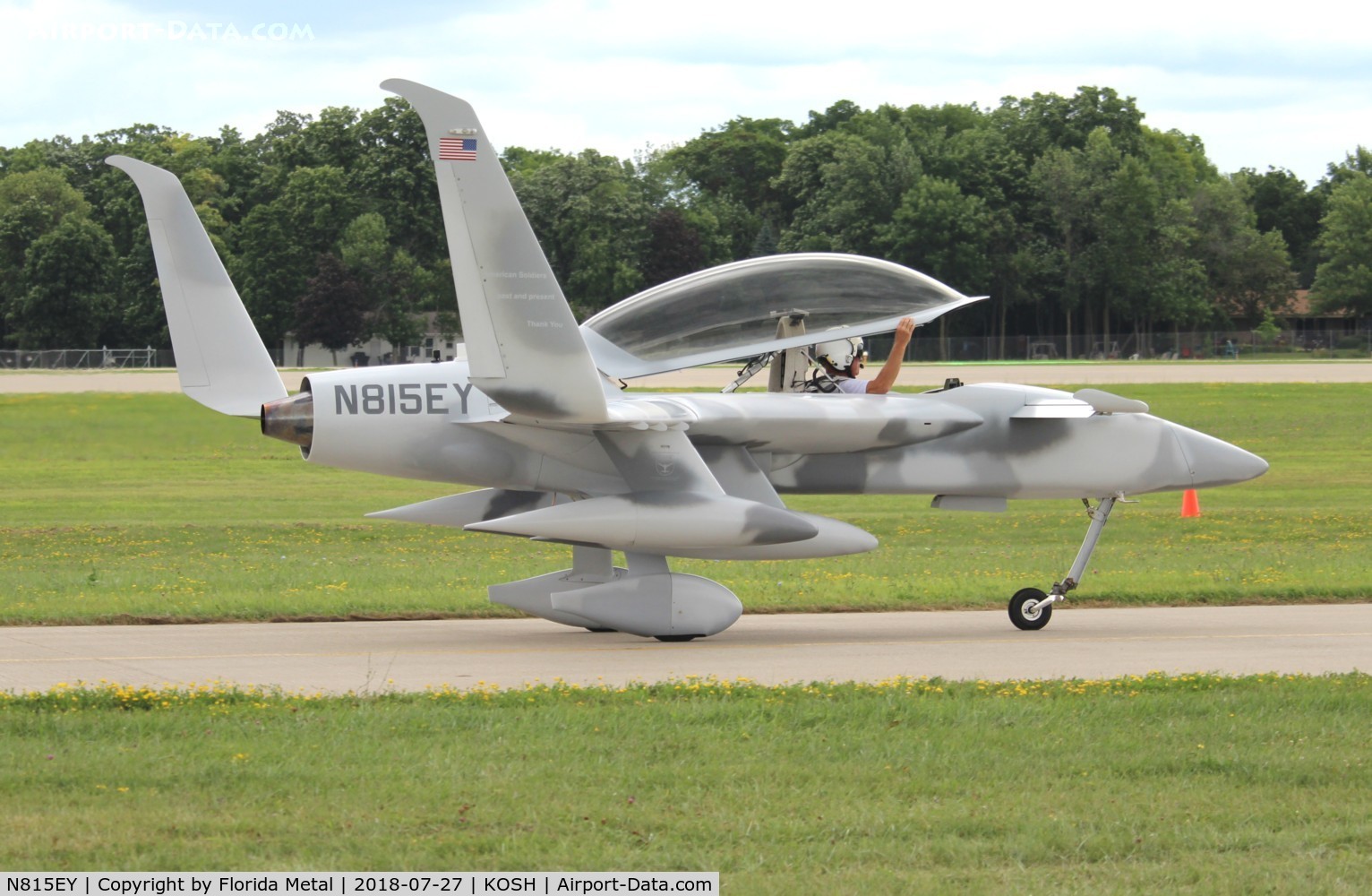 N815EY, 2014 Hot Air Llc Jet EZ C/N 2009-815EY-1, Jet EZ